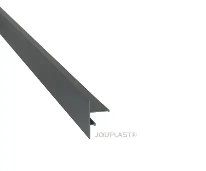 Jonction Finition Clipsable L.2,40m Ht.70mm – Laqué Ral 7016 Anthracite texturé