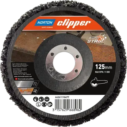 Disque de decapage CLASSIC METAL/PIERRE 125MM