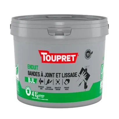 Enduit bande à joint PATE 4KG