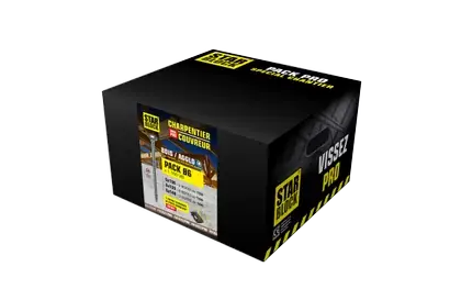 Pack charpentier 1150 vis (6x100 / 6x120 / 6x140) + 1 boite embout offert