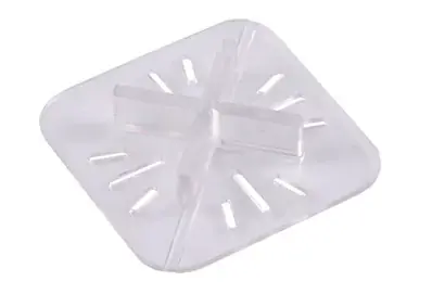 Croisillon stabilisateur CROSS DALLE écarteur 3mm 57x57x3mm translucide