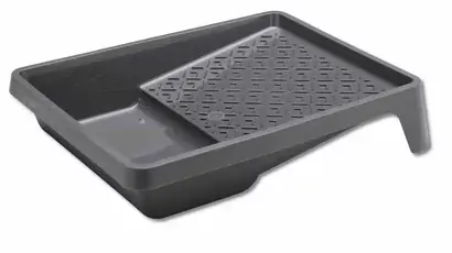 Bac à peinture plat 1,5L pour rouleaux 180MM - Gris