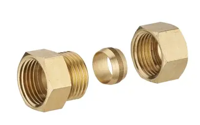 Raccord Femelle Bicone cuivre - Ø16 - F1/2'