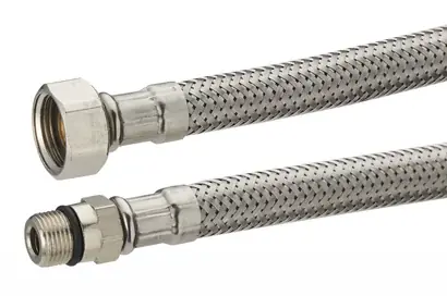 Flexible Inox Femelle Mâle pour robinetterie - F1/2' - M10x100 - L.300mm - DN8