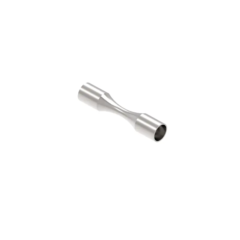 Manchon de jonction pliable inox 304 brossé pour tige Ø10mm