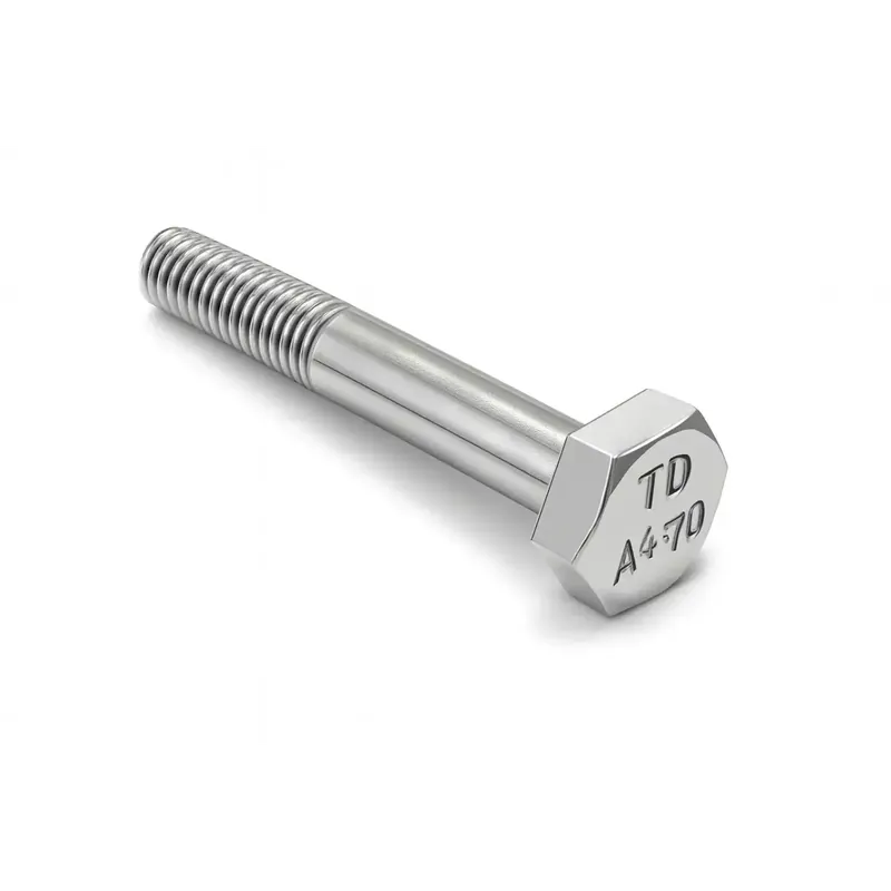 Vis à tête hexagonale (TH) - Filetage Partiel - DIN 931 - M 18 x 160 - Inox A4