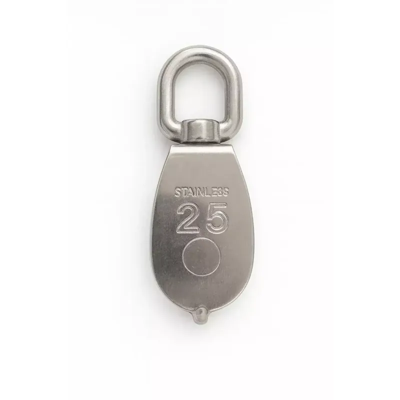 Poulie simple - Inox A2 - diam 32 - Long. : 97 - Accastillage, quincaillerie
