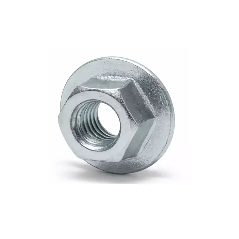 Ecrous à embase crantée - M12 - Inox A2 - Écrous