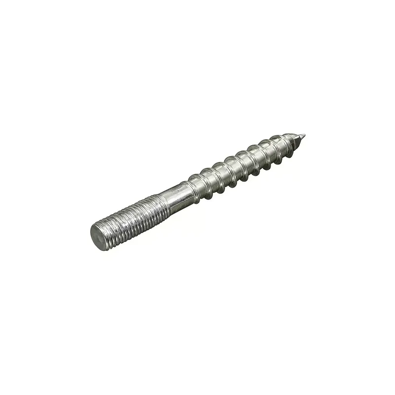 Patte à vis filetage bois et métaux - M6 x 120 - Inox A2 - Quincaillerie, visserie bois