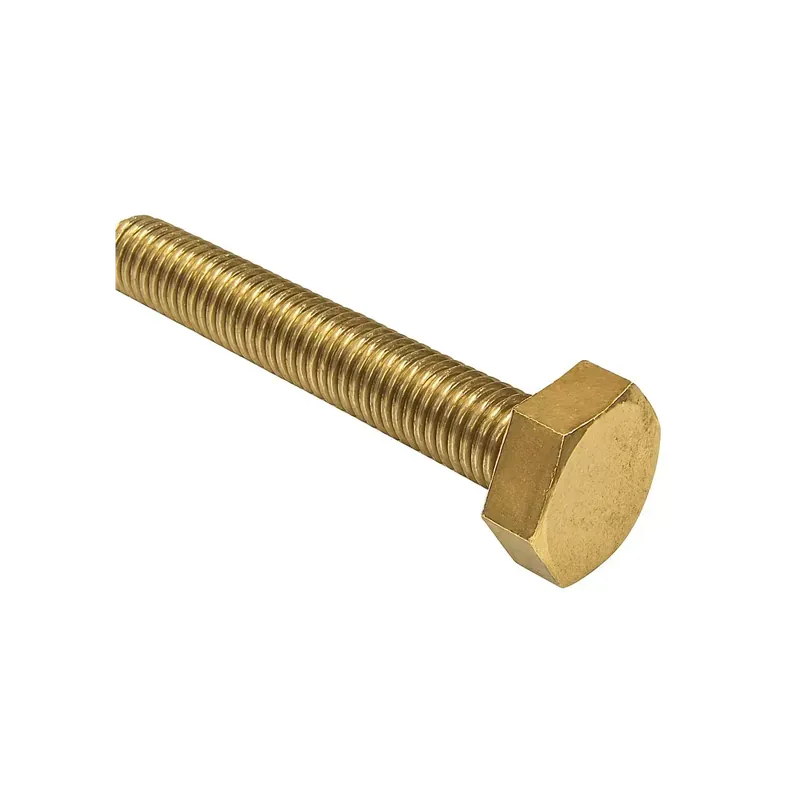 Vis à tête hexagonale (TH) entierement filetée - DIN 933 - M 12 x 70 - Laiton