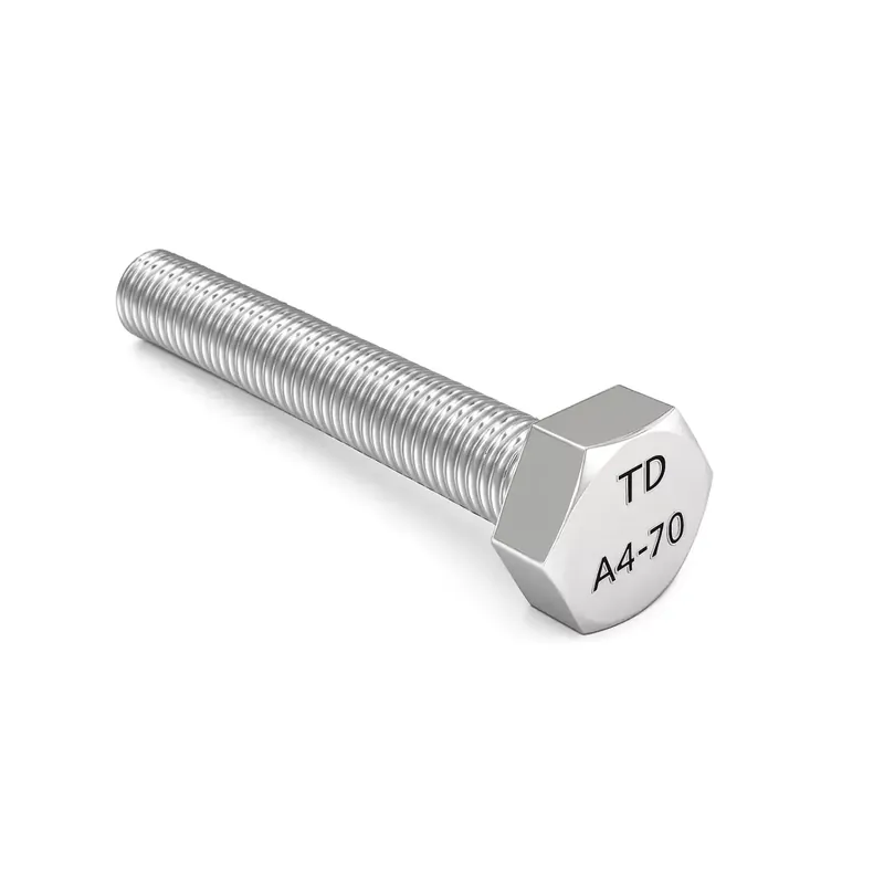 Vis à tête hexagonale (TH) entierement filetée - DIN 933 - M 14 x 25 - Inox A4-80