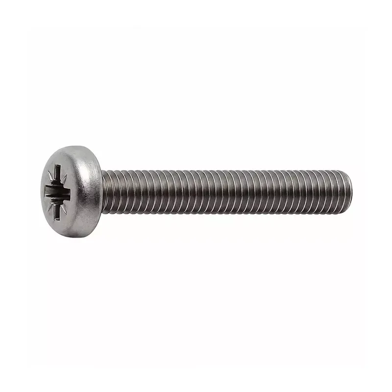 Vis à métaux - Tête cylindrique empreinte Pozidrive - DIN 7985 - M 4 x 25 - Inox A4