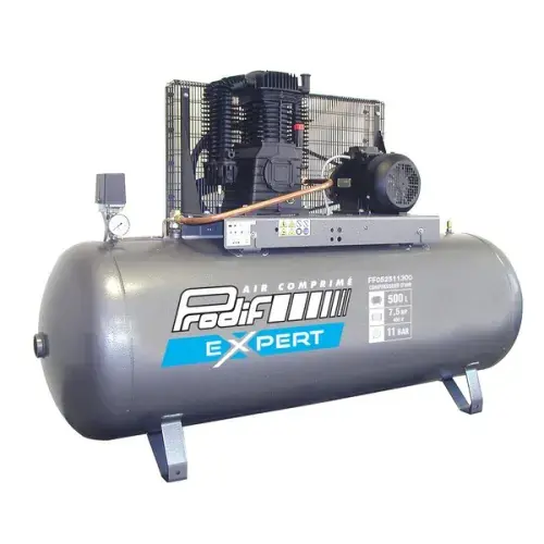 Compresseur fixe 500L – 44,2 m³/h Bi-étagé