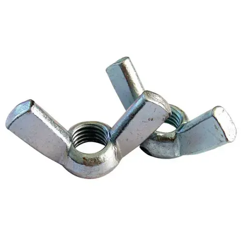 Écrou à oreilles en acier zingué