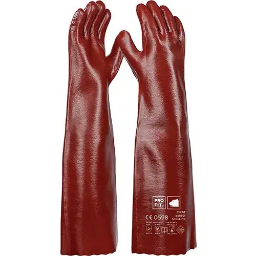 Lot gants protection ctre produits chimiques Pirat PRO FIT
