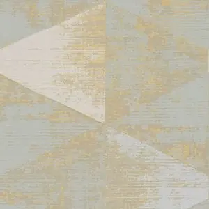 Papier peint intissé Geo Effect stone doré – AS0309