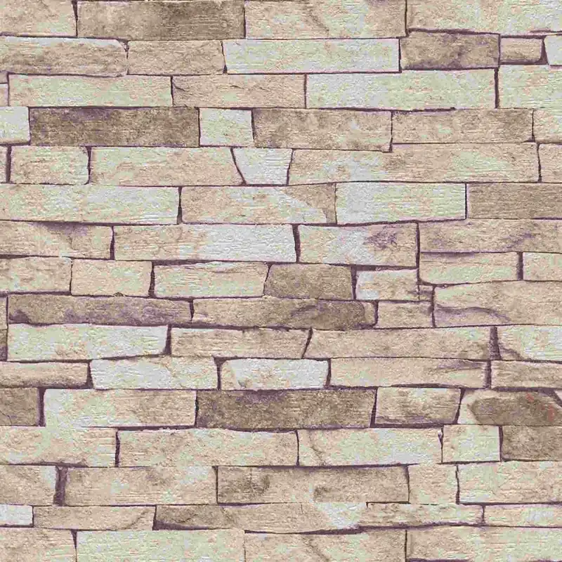Erismann | Bestseller | 05546-10 | Papier peint | Pierre / Béton | 0.53 x 10.05 m | Beige
