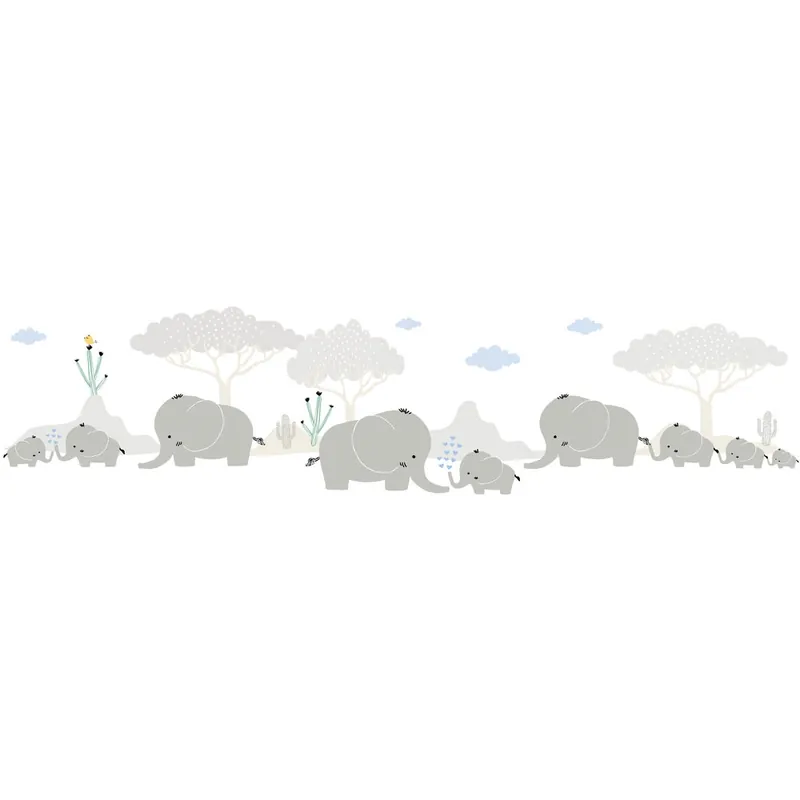 A.S. Creation | Only Borders 11 | 403747 | frise murale Papier | Chambre Enfant | 5.00 x 0.155 m