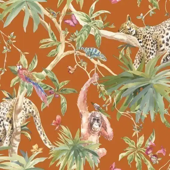 Holden Kaleidoscope | 90564 | papier peint intissé animaux | 0.53 m x 10.05 m | coloré
