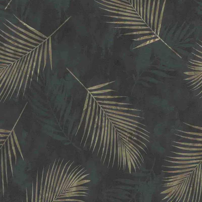 Erismann Fashion for walls | 257940 | papier peint intissé floral | 0.53 m x 10.05 m | noir