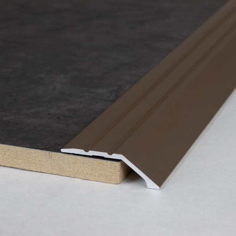 Profilé de finition sol stratifié | épaisseur: 8.5 – 15.5 mm | alu anodisé