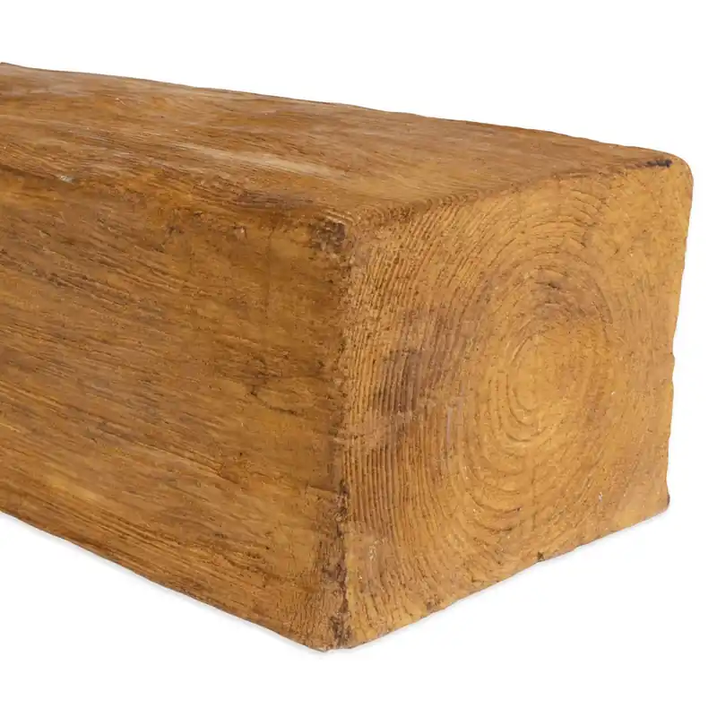Elite Decor | Fausses poutres ED105 | PU | 190 x 130mm | Chêne clair | Fausse poutre imitation bois