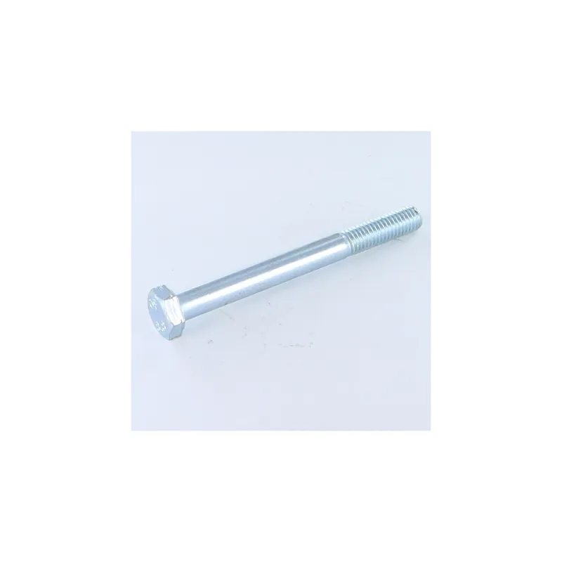 1 x Corps de boulon filetage partiel Tête hexagonale TH M10X60 Classe 8.8 Acier zingué