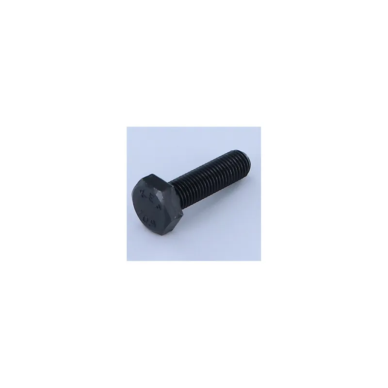 1 x Vis métaux Tête hexagonale TH M12X40 Classe 10.9 Filetage total Pas fin Pas de 125 Acier brut