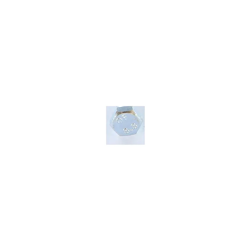 1 x Corps de boulon filetage partiel Tête hexagonale TH M8X60 Classe 8.8 Acier zingué