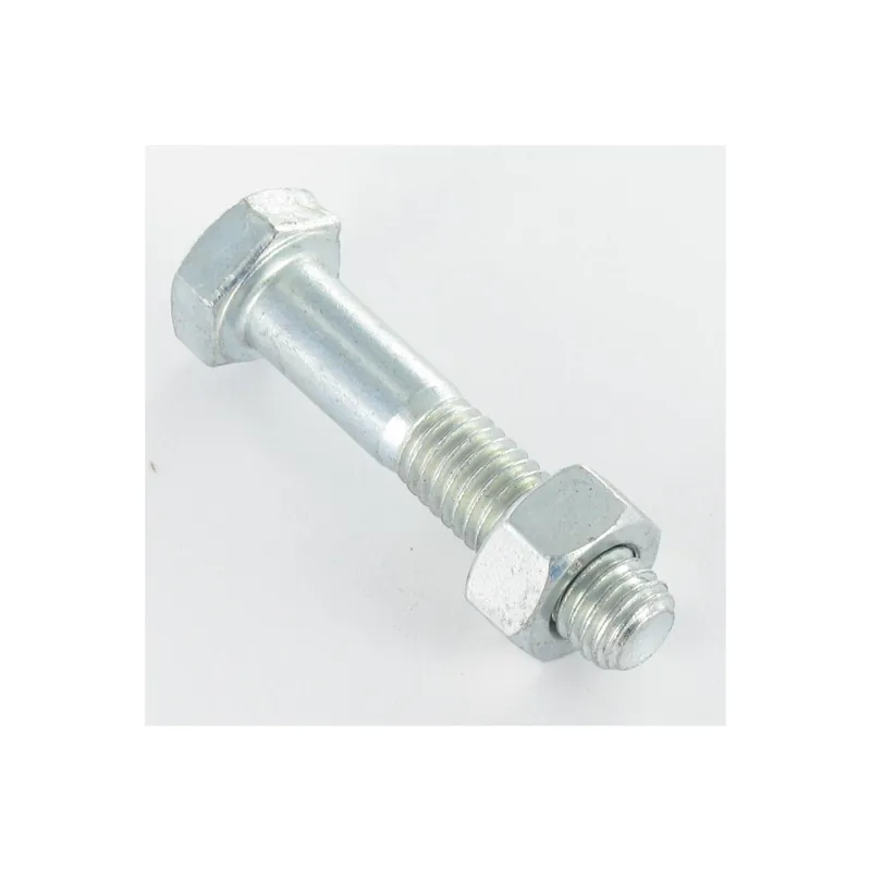 75 x Boulon (vendu avec Ecrou) Tête hexagonale TH M12X70 Classe 8.8 SB Acier zingué