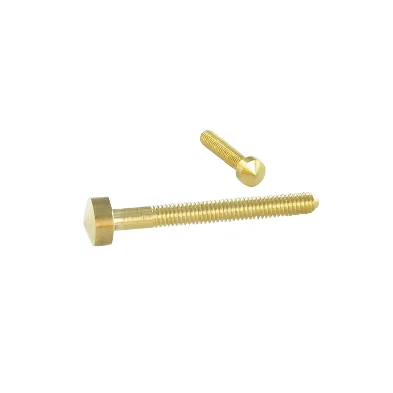 1 x Vis métaux Laiton Tête Conique M4X45 Diamètre de tête: 10