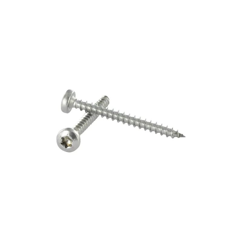 1 x VBA Vis bois agglo Inox A2 Tête ronde TR 6X180 TORX T25