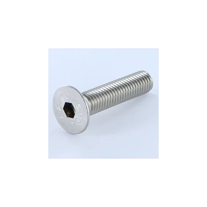 1 x Vis métaux Inox A2 FHC tête fraisée empreinte hexagonale creuse Clé de 8 HC8 M12X50 Filetage total
