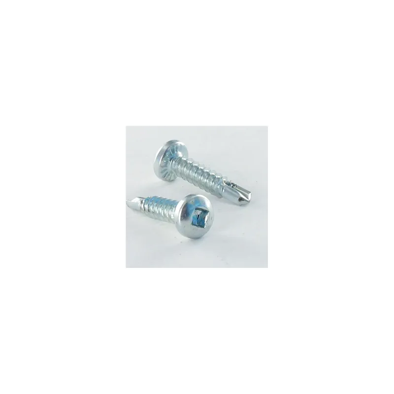 1 x Vis autoperceuse Tête cylindrique TC EMPR Carrée 3.5X13 Acier zingué Empreinte carre 1