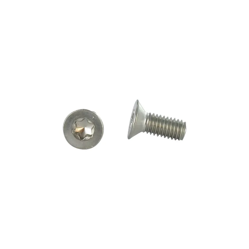 1 x Vis métaux Tête fraisée M4X25 TORX T20 Inox A2