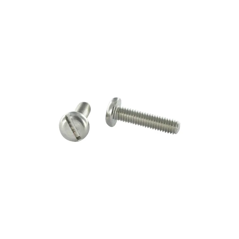 1 x Vis métaux Inox A2 Tête cylindrique large TCL Fendue M4X8
