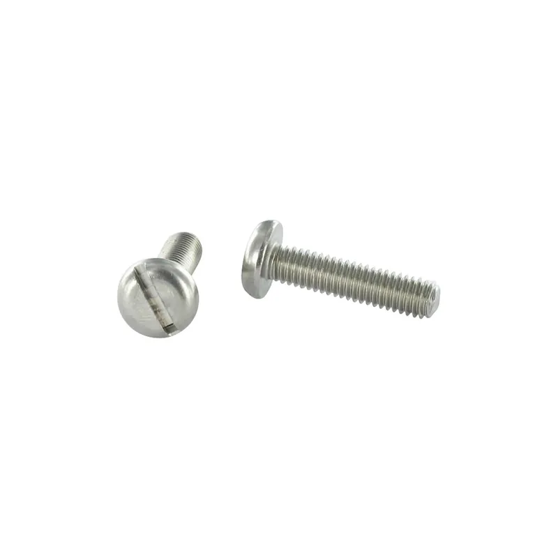 1 x Vis métaux Tête cylindrique large TCL Fendue M3X16 Inox A4 microvis