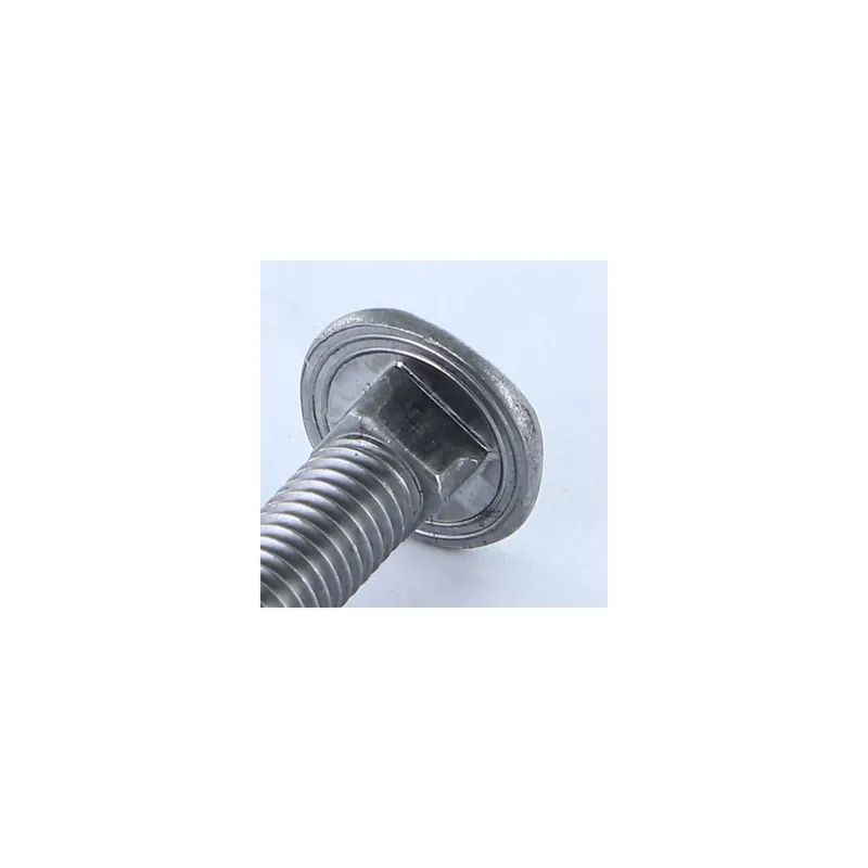 1 x TRCC JAPY tête ronde collet carré Tête DIAMANT M8X60 Acier brut