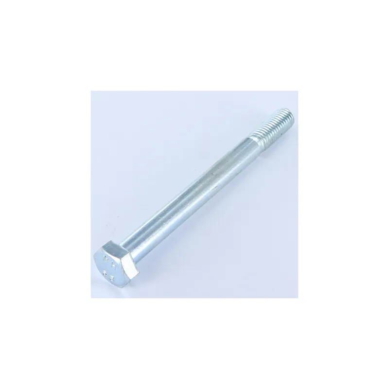 1 x Corps de boulon filetage partiel Tête hexagonale TH M10X150 Classe 6.8 Acier zingué