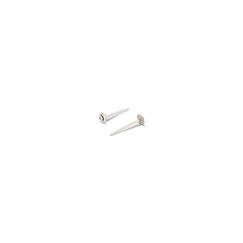 1 x Vis faitage Tête fraisée bombée TFB TORX T20 Inox A2 4.5X20 Rondelle d&rsquo;étanchéite EPDM 2 pièces
