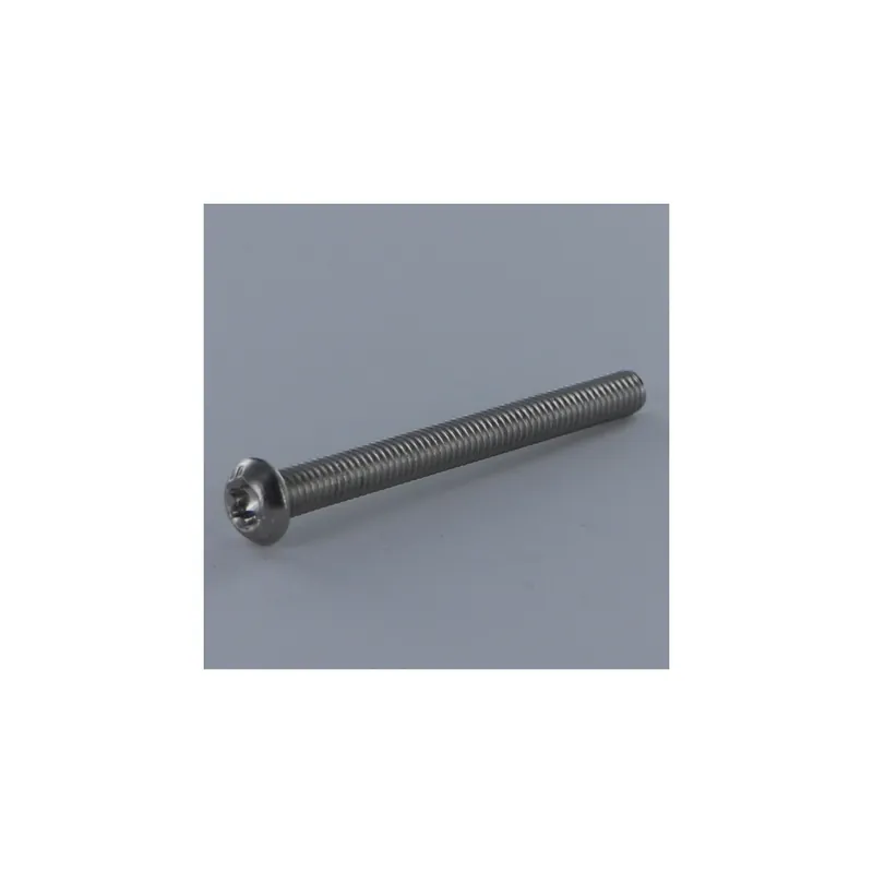 1 x Vis métaux Tête Bombée TORX T25 M5X40 Filetage total Inox A2