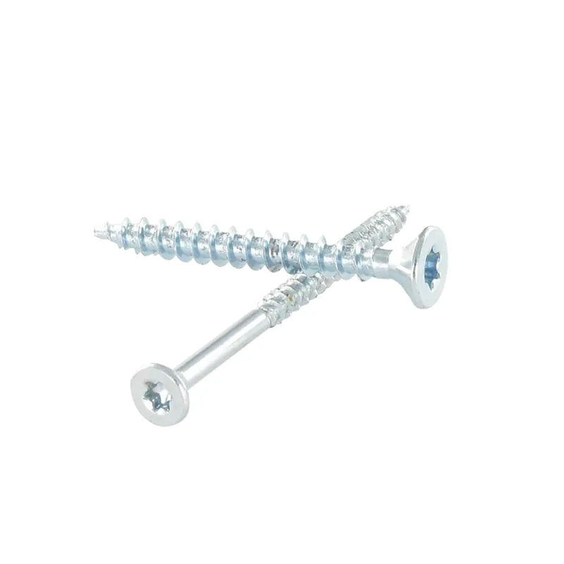 1 x Vis bois TEKOR Tête fraisée TORX 5X50 Filetée sur 34 Diamètre de tête: 7.8 Pointe antifendage type 17 Inox A4