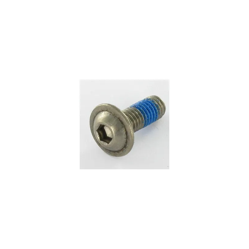 1 x Vis métaux BHC (Tête Bombée Hexagonal creux) Embase collerette M6X25 Clé de 4 HC4 Inox A2 +FRF