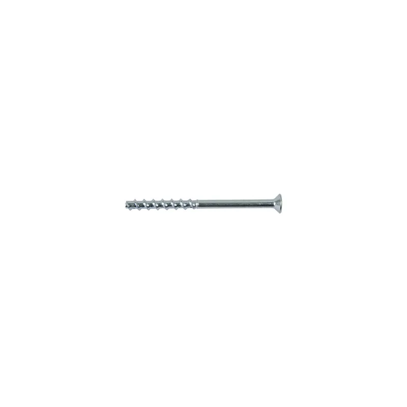 1 x Vis béton Tête fraisée TORX 6X60 Acier zingué