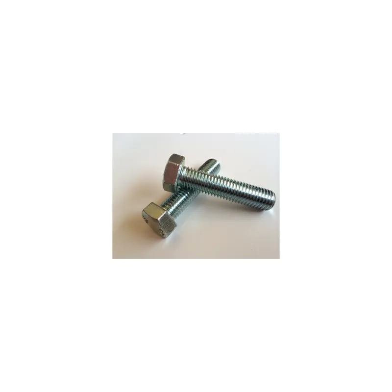 1 x Vis métaux Tête hexagonale TH 1/2X 1" UNC ou equivalent BSW pas anglais WHITWORTH Grade 5 Acier zingué