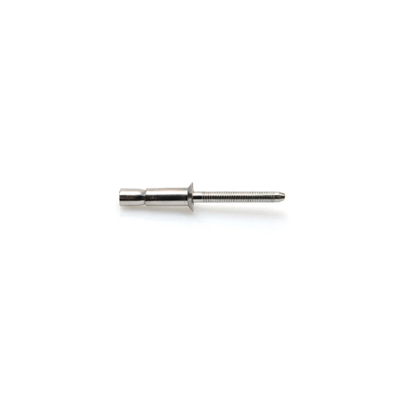 1 x Rivet aveugle tout acier HIBOLT Tête fraisée 4.8X13 Epaisseur de serrage 3.2 à 4
