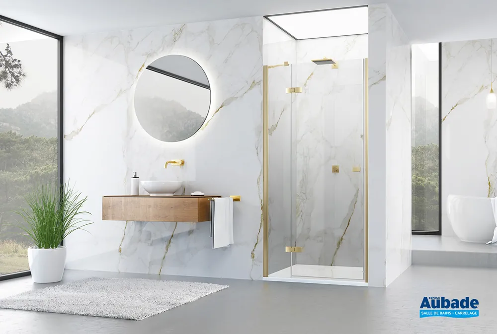 Paroi de douche Alina – Porte pivotante de Roth