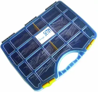 Coffret 395 goupilles fendues ZI DIN 94 - VISWOOD