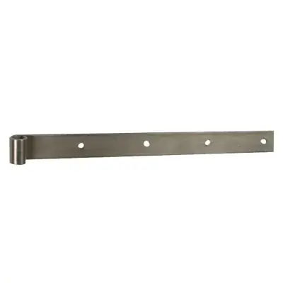 Penture droite pour gond à bout droit (inox brossé) – TORBEL