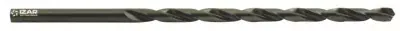 Foret HSS noir taillé meulé queue cylindrique – extra long